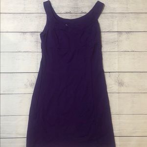 New York and Company Bodycon Dress Purple Size S